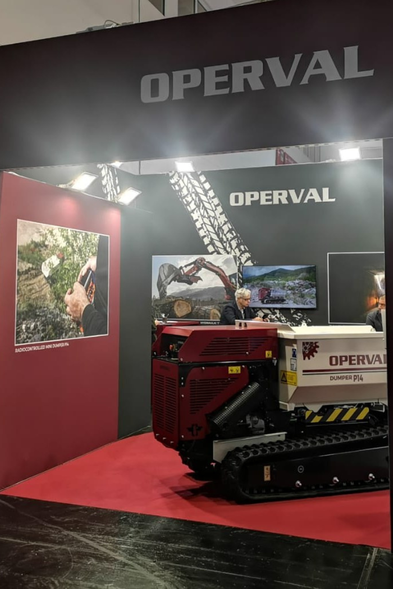 motocarriola cingolata Operval