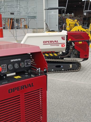 Edil Expo Roma mini dumper radiocomandati Operval