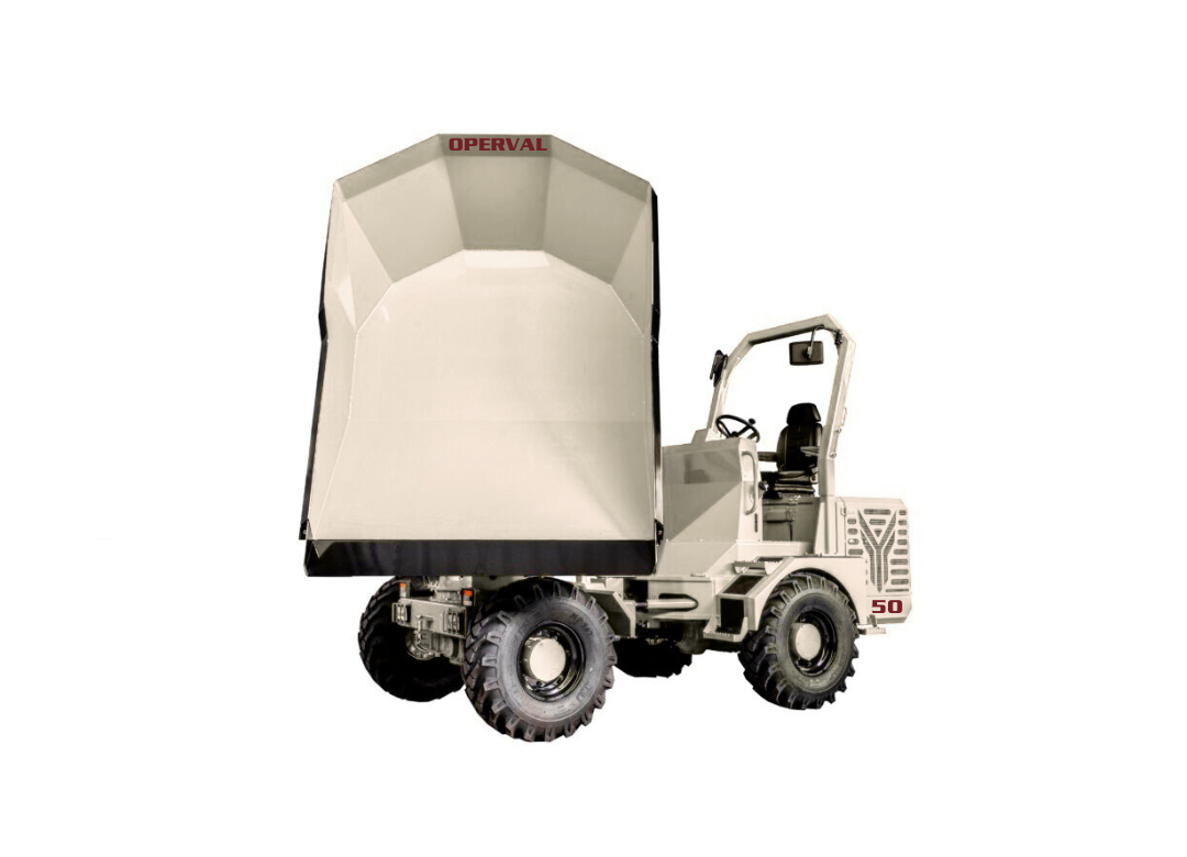 dumper gommato Operval